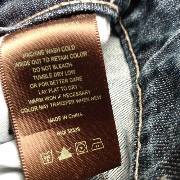 KUT from the Kloth FARRAH Baby BootCut Women's Jeans Size 8 Distressed Raw Hem - Picture 4 of 11